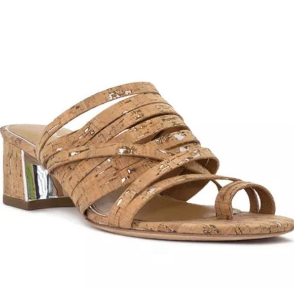 Donald Pliner Shoes - Donald Pliner Women's Strappy Slip On High Heel Sandals Size 9.5 M (MSRP $198)